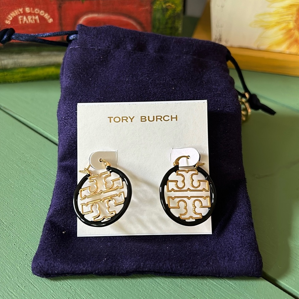 Tory Burch hoop earrings